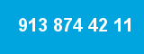 913 874 42 11